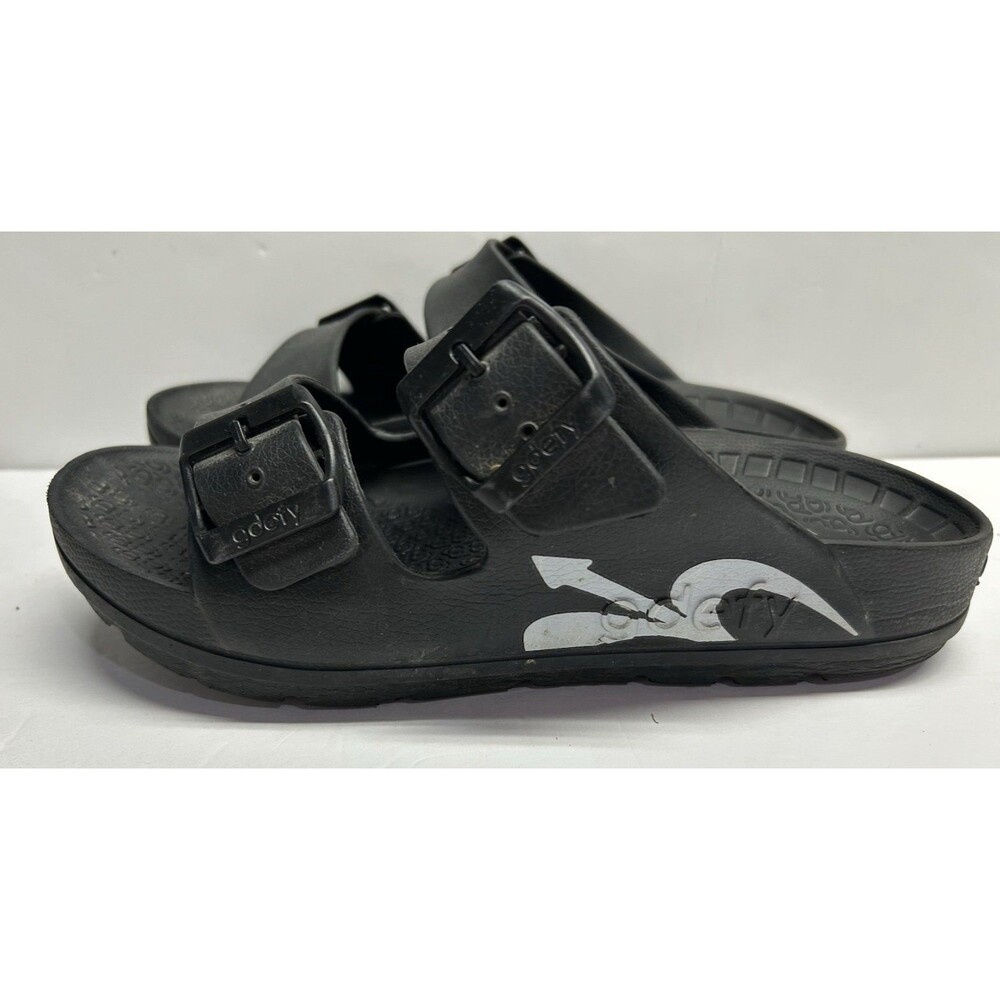 gdefy Gravity Defyer Black Therapeutic Sandals  slip on slide women 9